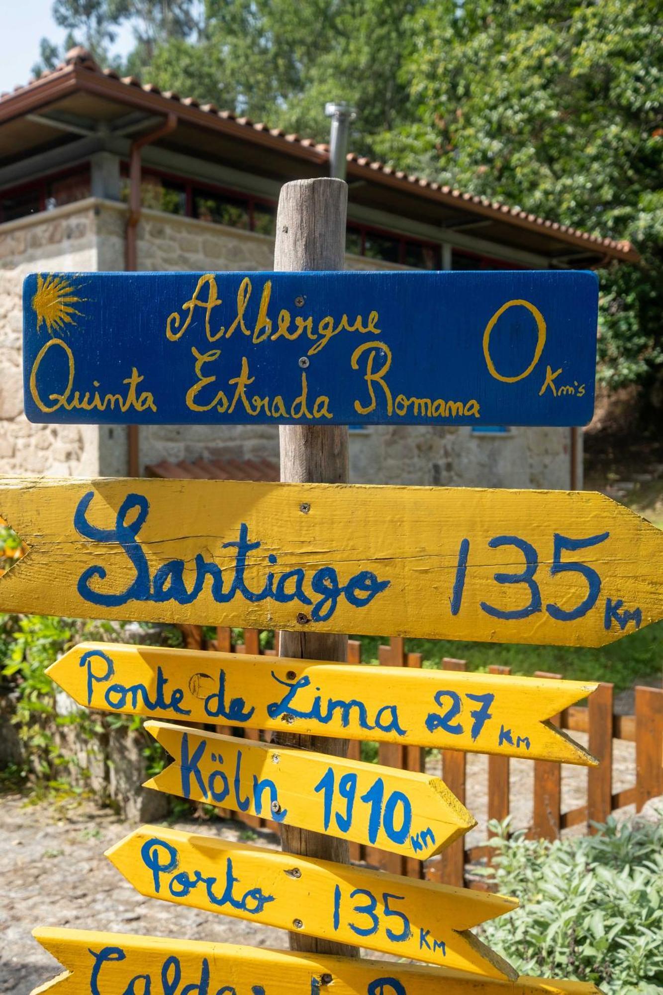 Quinta Estrada Romana - Albergue de Peregrinos Cerdal Exterior foto